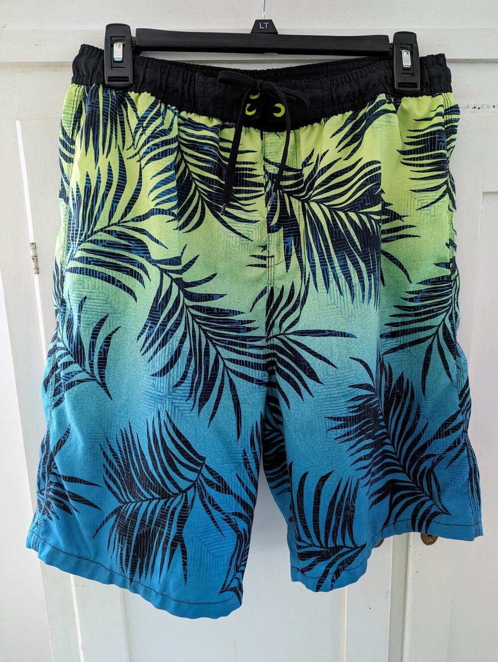 Burnside Men's Small Swim Trunks Lining Tropical Surfboard Shorts